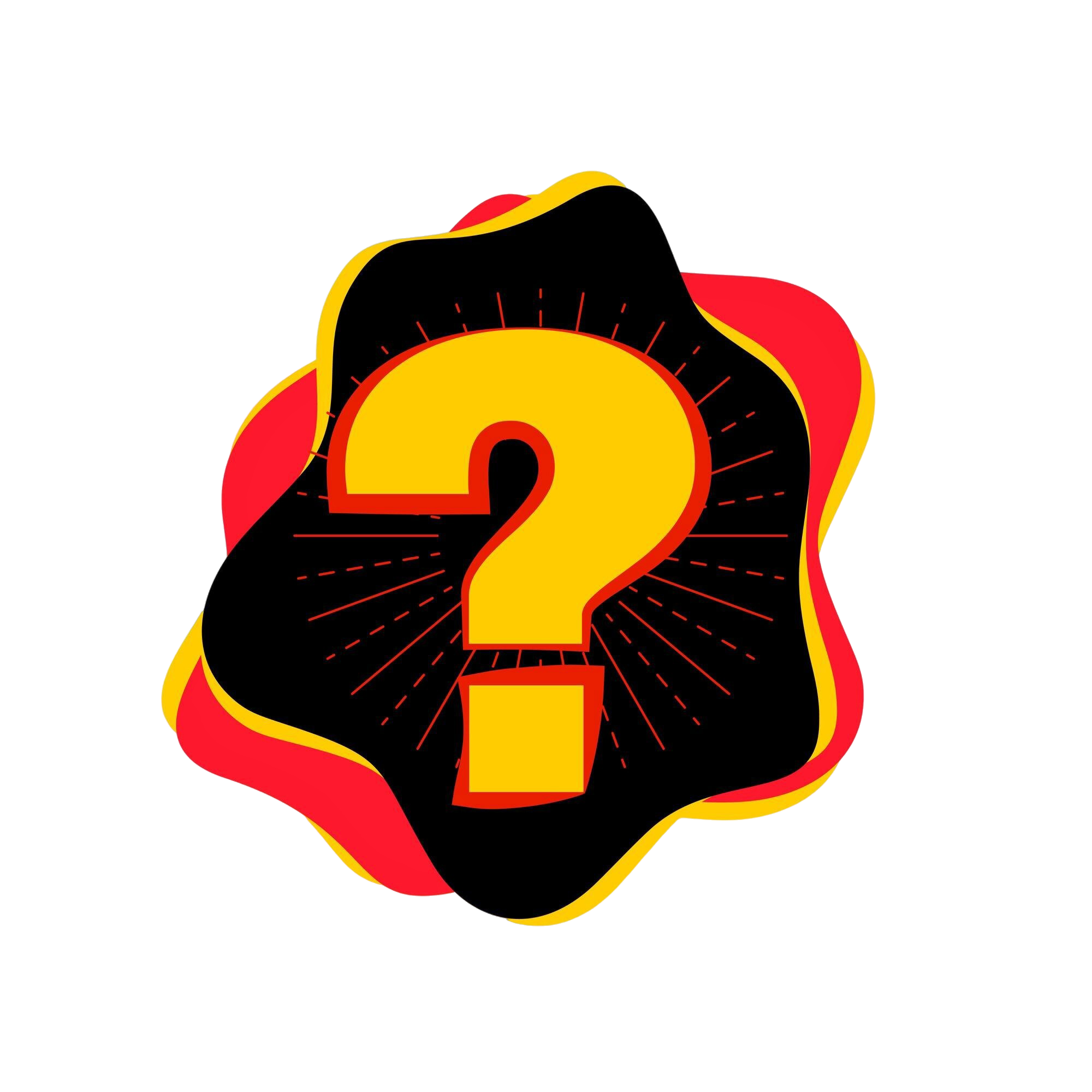 Question mark trust visual